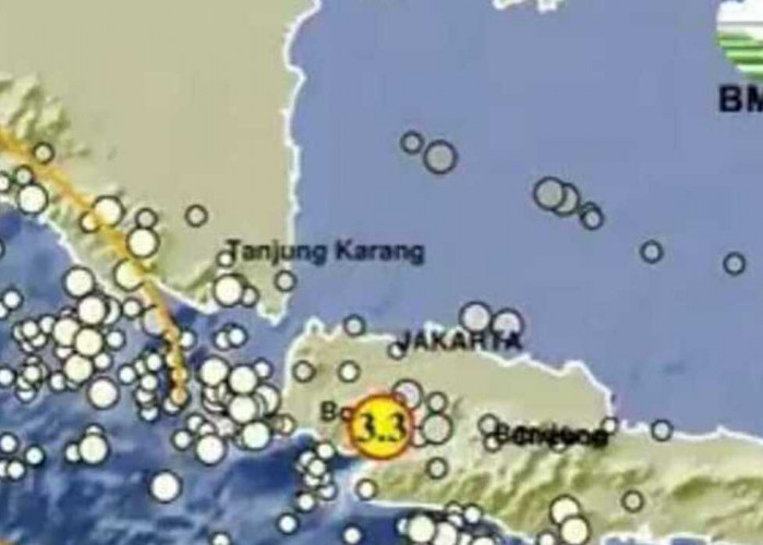 Info Terkini, Gempa Dangkal Terjadi di Sukabumi, Kekuatannya 3.3 Magnitudo