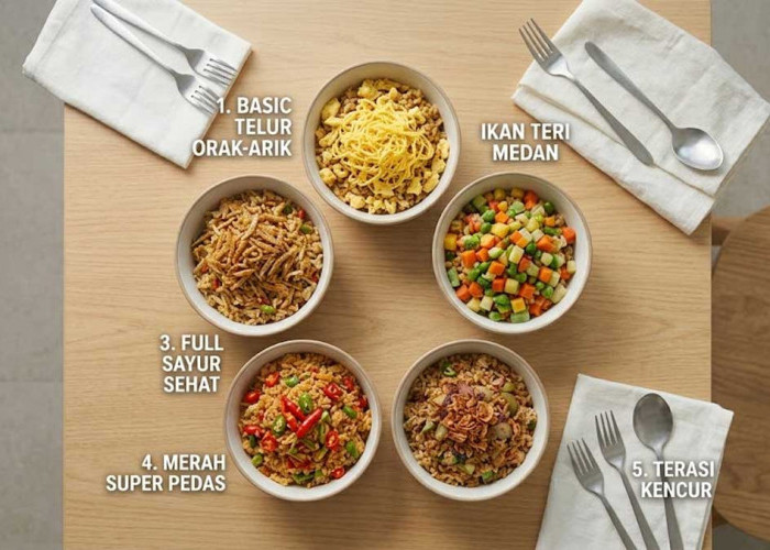Menu Penyelamat Tanggal Tua: 5 Variasi Nasi Goreng Kampung Anti Bosan yang Siap dalam 10 Menit