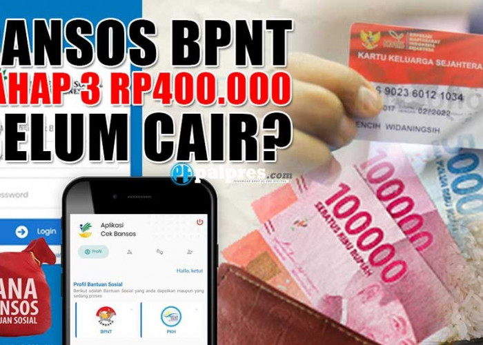 KPM Wajib Tahu, Penyebab Bansos BPNT Tahap 3 Rp400.000 Belum Cair untuk KKS Lama