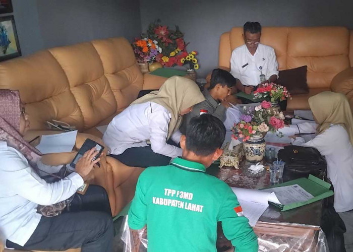 Tuntas 100 Persen! Desa Padang Bindu Lahat Sukses Sulap Dana Desa Jadi Jalan Setapak dan SPAL