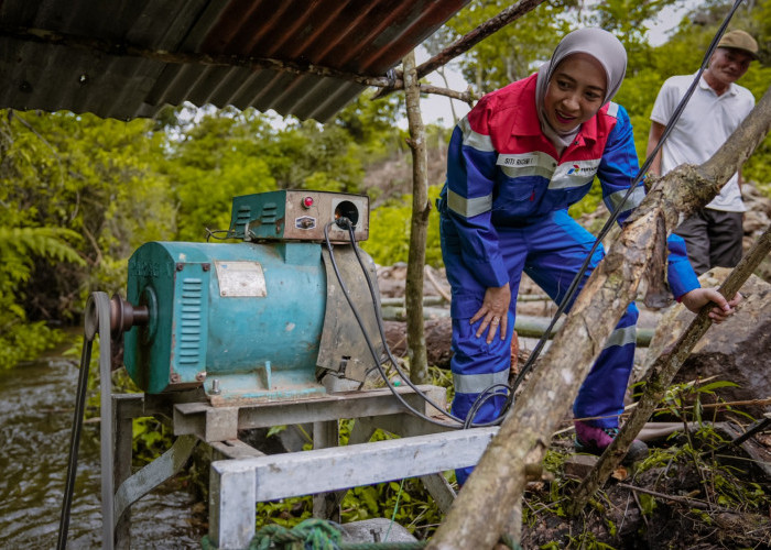 Kilang Pertamina Plaju Dukung Target Energi Baru Terbarukan di Sumsel Melalui Program Desa Energi Berdikari