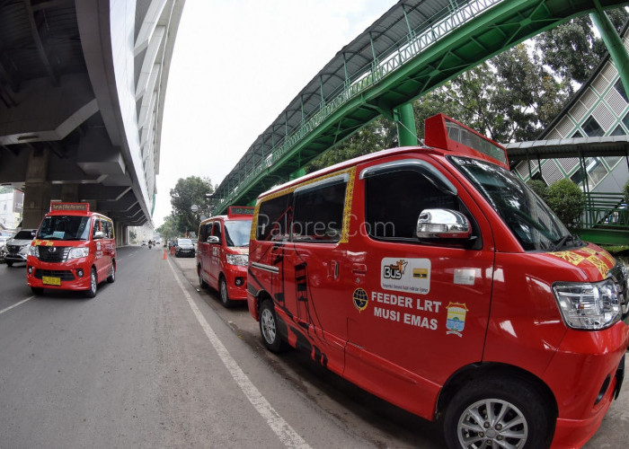 Rute Feeder LRT Palembang Bertambah Jadi 7 Koridor, Naiknya Gratis dan Pakai E-Money