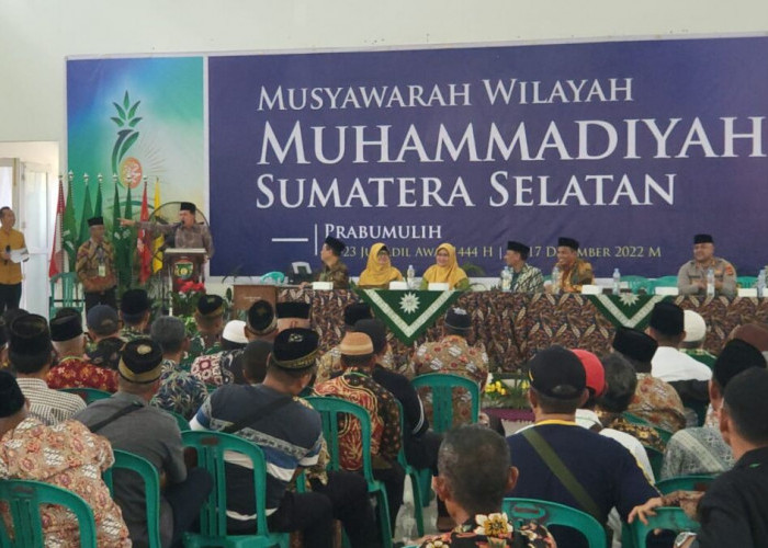 Ridwan Hayadin Gantikan Romli Jabat Ketua PWM Sumsel