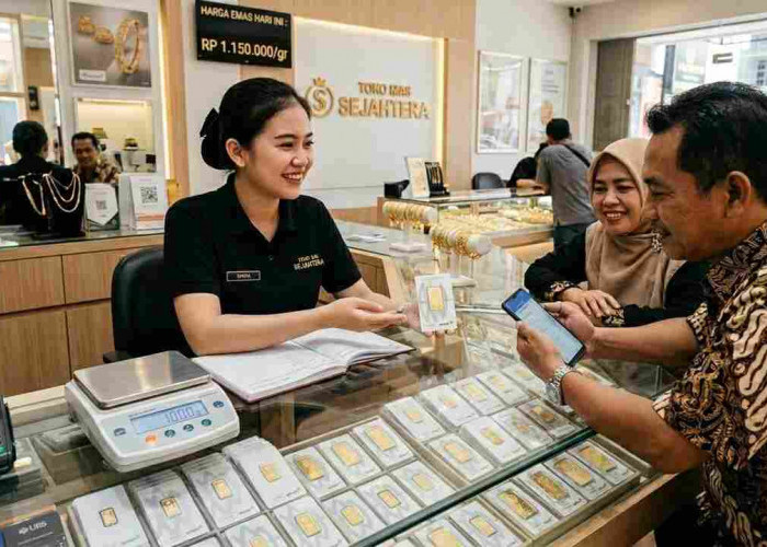 Harga Emas Pegadaian Hari Ini Melejit, Antam Tembus Rp2,9 Juta per Gram