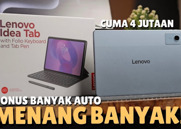 Hidden Gem! Review Jujur Lenovo Idea Tab: Performa & Fitur AI untuk Produktivitas