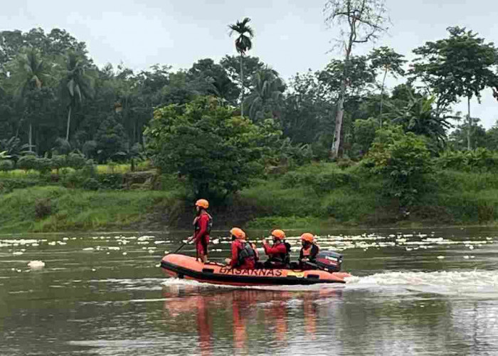 Bocah Hilang Saat Bermain di Sungai Lematang, Tim SAR Gerak Cepat Sisir Lokasi