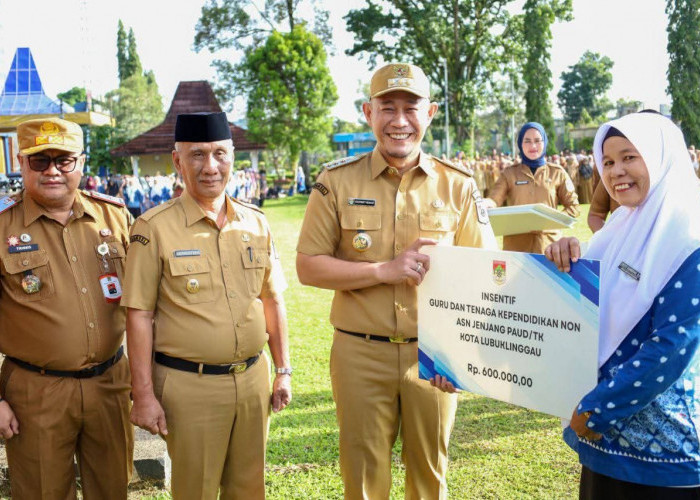 294 Orang Guru TK dan PAUD Non ASN Terima Insentif dari Pemkot Lubuklinggau