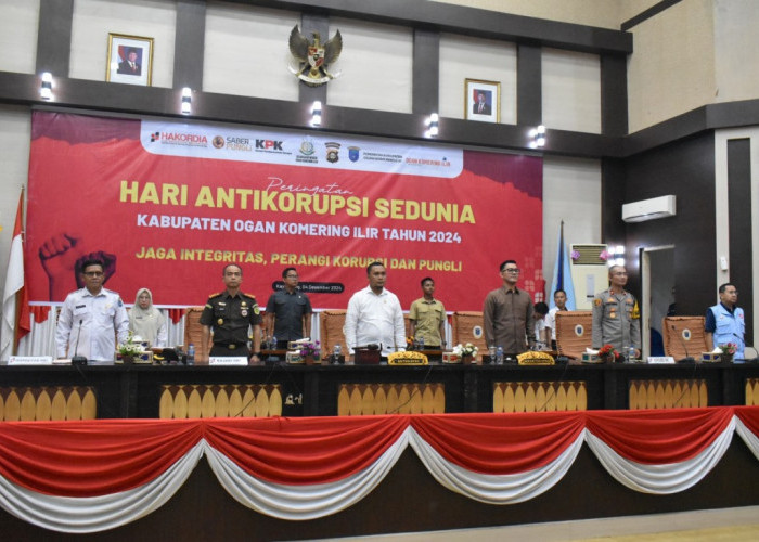 HAKORDIA 2024! Anggota DPRD OKI Dibekali Pengetahuan Anti Korupsi