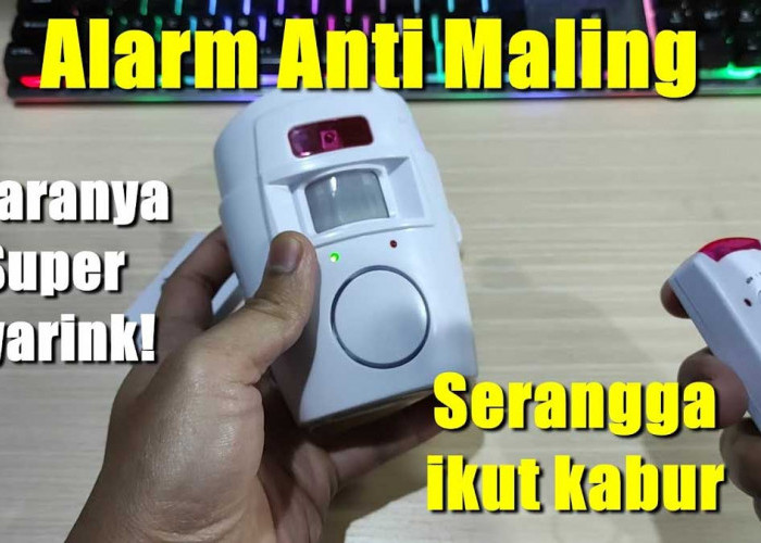 Dijamin Rumah Akan Aman, Ini 5 Alarm Anti Maling yang Wajib Dimiliki