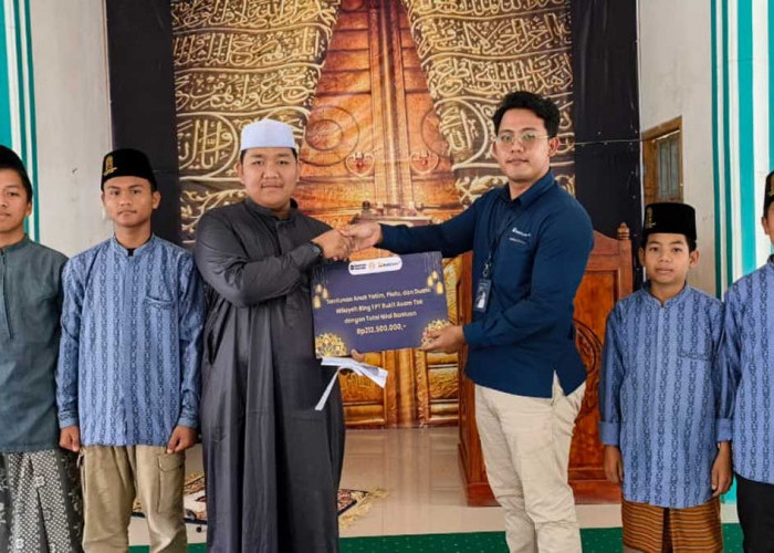 Ramadhan 1447 H, PTBA Berikan Santunan Anak Yatim, Piatu, dan Duafa di Wilayah Ring I