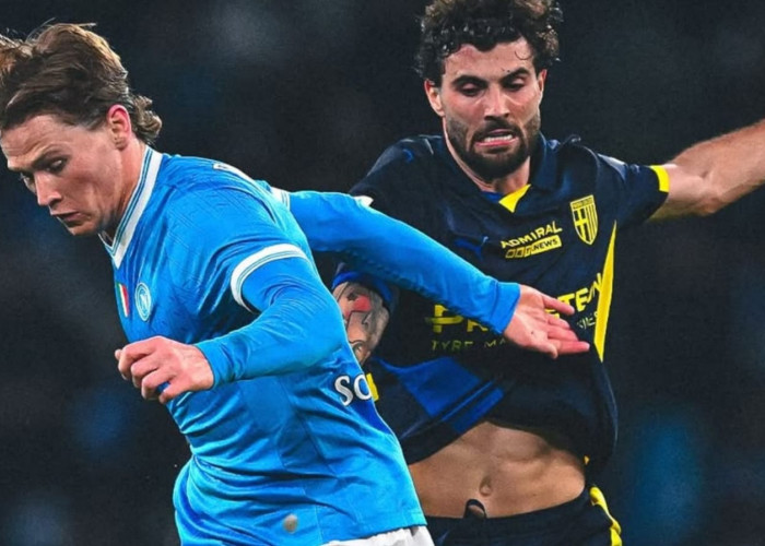 Napoli 0-0 Parma: Tiga Kali Beruntun Meraih Hasil Imbang Membuat Antonio Conte Frustrasi 