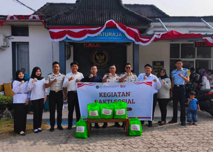 Sambut HUT ke-81 RI dengan Aksi Nyata: Rutan Baturaja Bagikan Paket Sembako untuk Warga Sekitar