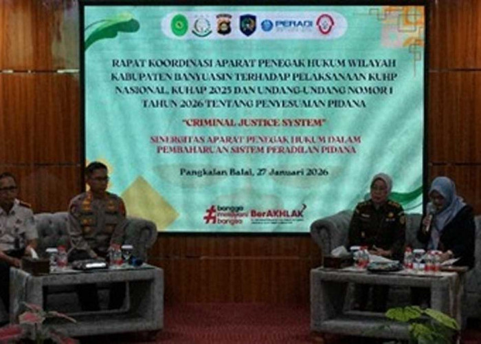 Kajari Banyuasin Hadiri Rakor Strategis: Samakan Persepsi Hadapi Perubahan Hukum Pidana Nasional