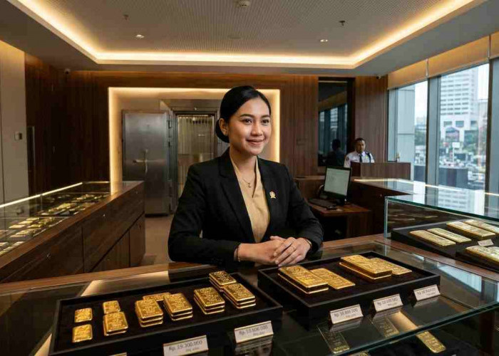 Harga Emas Pegadaian Hari Ini Melemah, Antam 1 Gram Kini Rp2,66 Juta