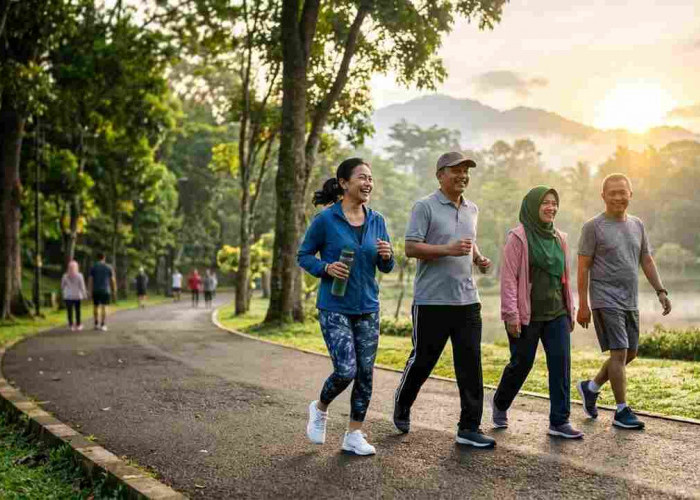Pagi atau Sore, Kapan Waktu Terbaik Jalan Sehat? Ini Penjelasan Lengkapnya