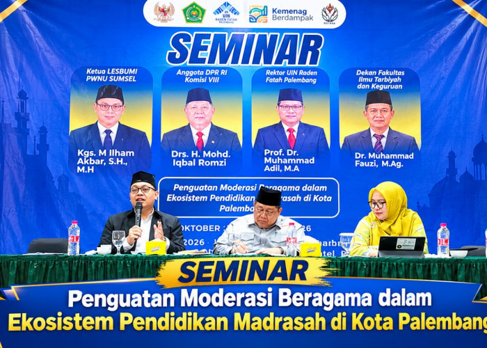 Ketua Lesbumi PWNU Sumsel Tegaskan Moderasi Beragama Bukan Lemahkan Akidah, Ini Pesan Konstitusinya!