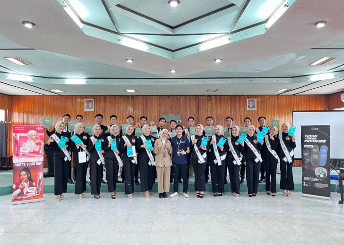 Bujang Gadis Universitas Muhammadiyah Palembang Ikuti Wardah Color Expert Class