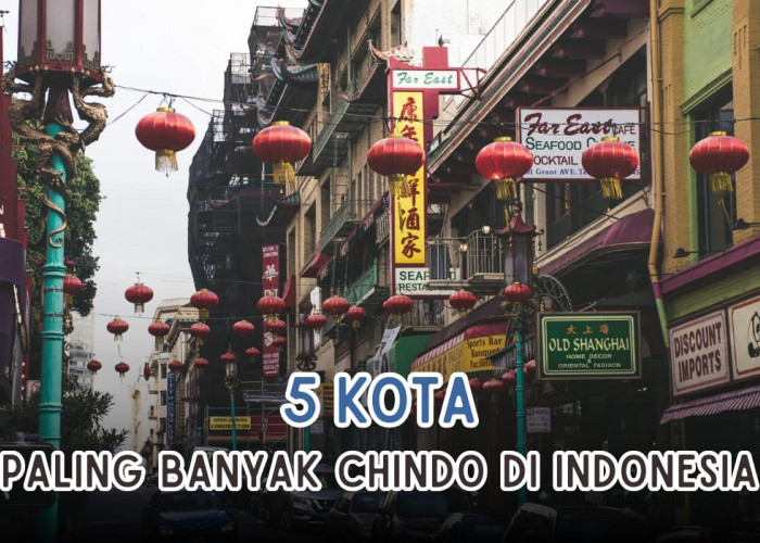 5 Kota di Indonesia yang Paling Banyak Chindo, Ada dari Sumatera, Apakah Itu Palembang?