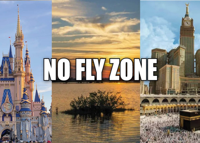 Masuk No Fly Zone, Ini 5 Tempat yang Tidak Boleh di Lintasi Pesawat Terbang