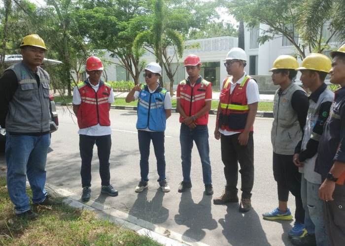 Optimalkan Jaringan di Bangka, PLN Icon Plus Lakukan Perapihan dan Right of Ways (ROW) Akses Kabel FO Bandara