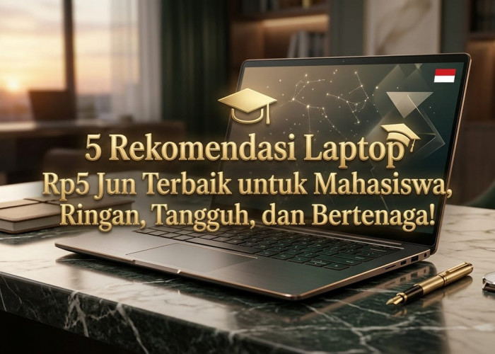 Nggak Perlu Belasan Juta, Ini 5 Rekomendasi Laptop Terbaik Harga 5 Jutaan yang Paling Pas Buat Mahasiswa