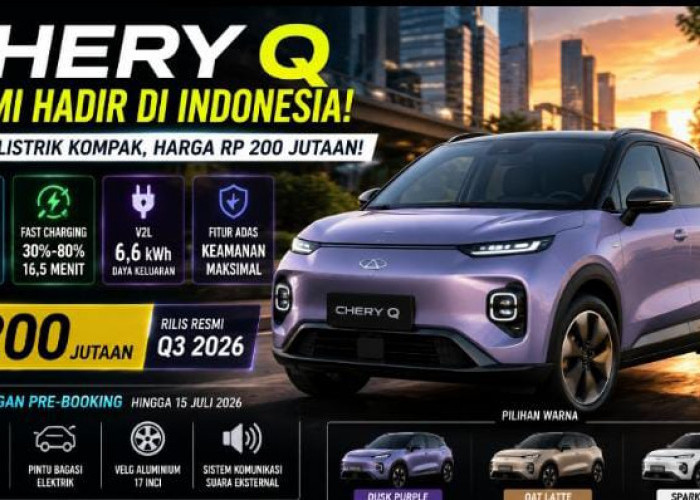 Siap Libas Kemacetan Jalanan Kota, Ini Rahasia Desain Tanpa Terowongan Tengah yang Bikin Chery Q Auto Lega
