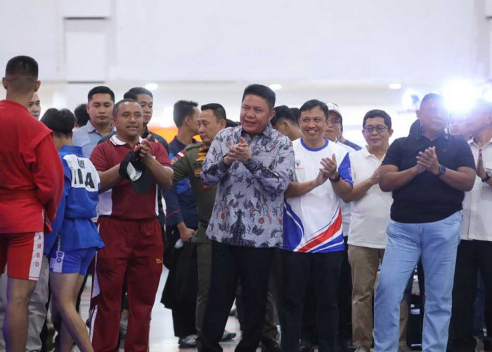 Buka Gubernur Cup Sambo 2026, Herman Deru Ingin Atlet Sambo Sumsel Tembus Kancah Dunia