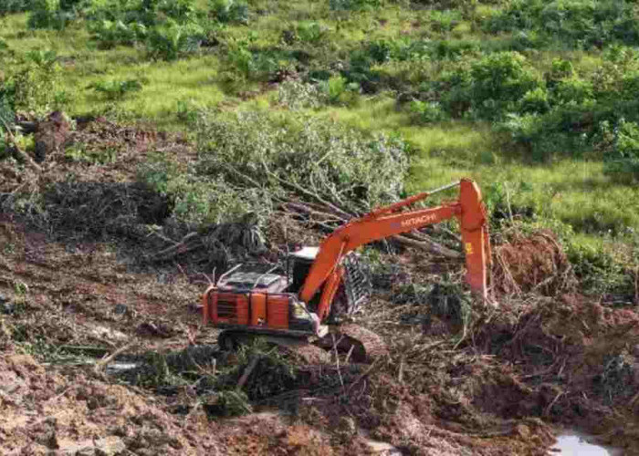 Clearing Area TPA Tungkal Jaya, HKI Buktikan Komitmen Lingkungan!