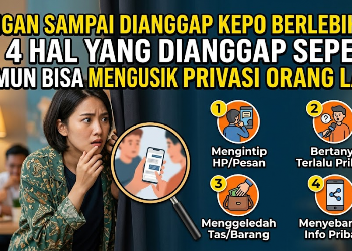 Hati-Hati, Bisa Bikin Orang Lain Tidak Nyaman! Ini 4 Hal Sepele yang Ternyata Termasuk Pelanggaran Privasi