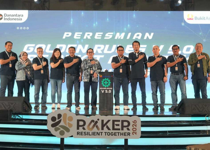 Target Produksi Naik, PTBA Luncurkan Golden Rules 5.0 Demi Operasional Tanpa Kecelakaan