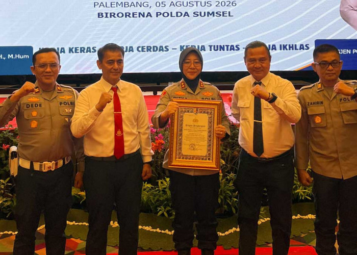 Keren! Polres Ogan Ilir Borong 2 Penghargaan Sekaligus dari Kapolda Sumsel, Apa Saja?
