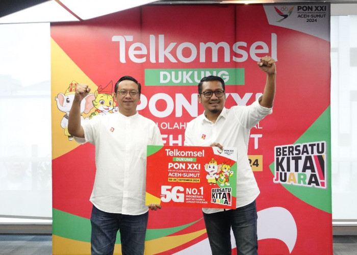 Telkomsel Hadirkan Jaringan 5G hingga Compact Mobile BTS, Sukseskan PON XXI Aceh-Sumut 2024