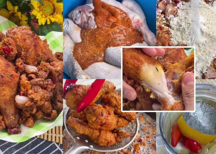 Dijamin Bikin Nagih! Cobain Resep Ayam Goreng Seuhah, Rasanya Pedas Gurih 