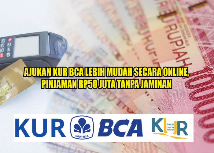 Ajukan KUR BCA Lebih Mudah Secara Online, Pinjaman Rp50 Juta Tanpa Jaminan