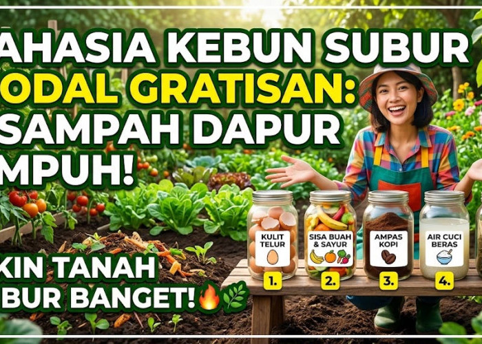 Rahasia Kebun Subur Modal Gratisan! Ini 5 Sampah Dapur yang Bermanfaat untuk Tanaman