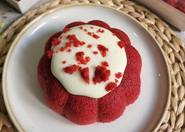 Terkesan Mewah! Yuk Simak Resep Lava Cake Red Velvet Super Lembut Dijamin Langsung Lumer