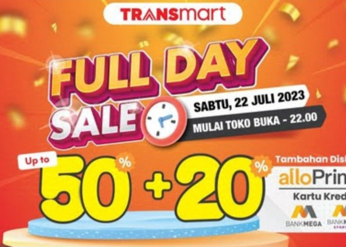 Transmart Diskon Besar-Besaran Minggu 20 Oktober 2024, Produk Unggulan Ini Ada Potongan Harga 50 Persen! 