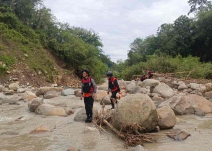 Pelajar Nahas Ini Tenggelam di Air Terjun Grand Canyon Lahat, Tim Recue Lakukan Pencarian