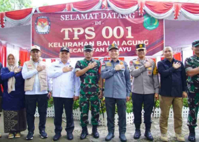 Tinjau TPS di Muba, Pj Gubernur Sumsel dan Forkopimda Beri Apresiasi Ini