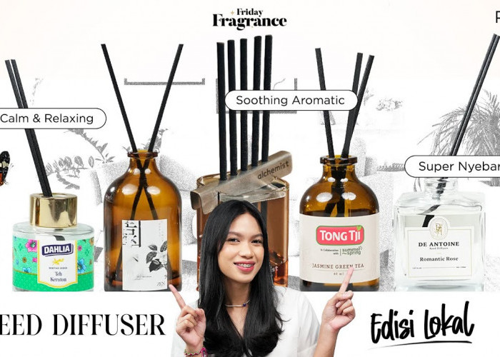 Kamar Wangi Sepanjang Hari! Review 7 Reed Diffuser Lokal Affordable