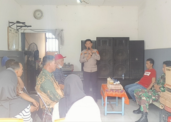 Kapolsek Sekayu Gencarkan Pencegahan Karhutlah, Sasar Desa hingga Kelurahan