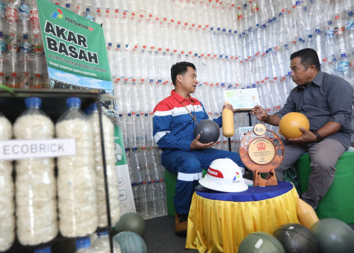 Sampah Botol Plastik di Laut Sukses Hantarkan Local Hero PEP Tarakan Field Raih Penghargaan KLHK, Kok Bisa?