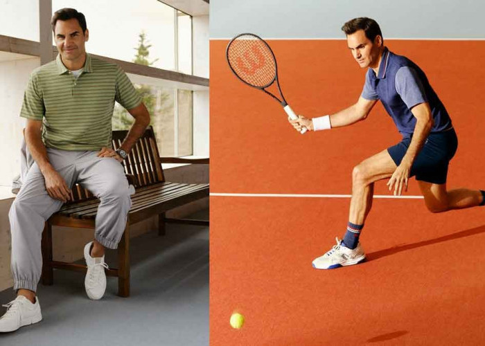 Inspirasi Pakaian yang Suka Gaya Sporty, Bisa Contek Gaya Legenda Tenis Roger Federer