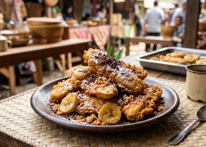 Gak Gampang Melempem! Ini Rahasia Resep Pisang Goreng Renyah Tahan Lama, Padukan Tepung Beras dan Air Es