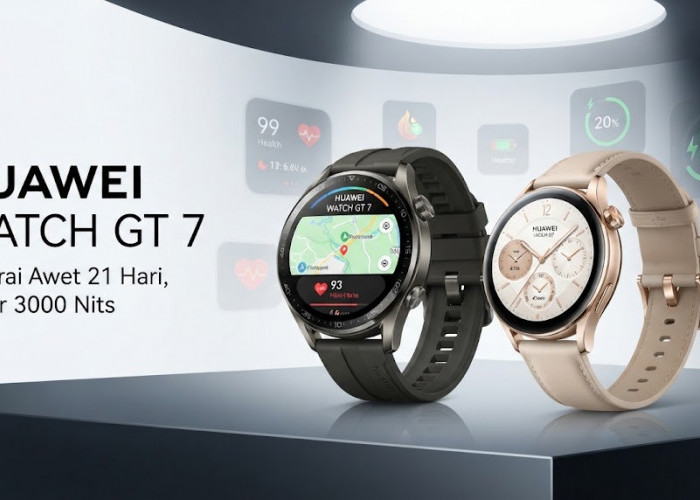 Desain Elegan 2 Pilihan Ukuran: Kenali Deretan Fitur Kesehatan dan Olahraga Canggih di Huawei Watch GT 7
