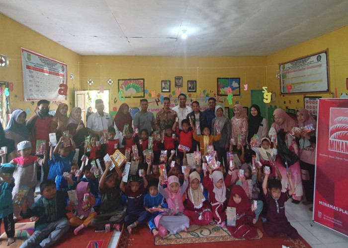 PT GPI Gandeng Karang Taruna Lawang Wetan, Wujudkan Sekolah Sehat dan Ceria di Muba
