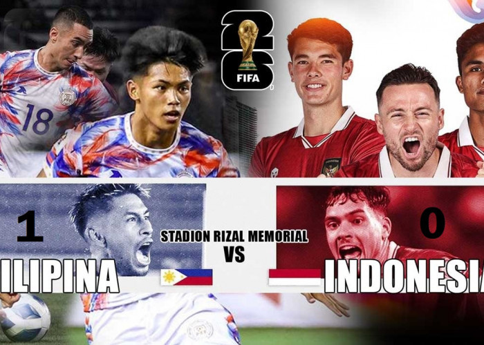 Kualifikasi Piala Dunia 2026 zona Asia: Filipina Unggul Sementara 1-0 atas Timnas Indonesia di Menit 23