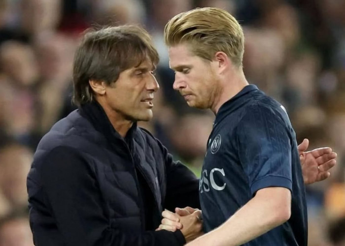 De Bruyne Senang Antonio Conte Meninggalkan Napoli