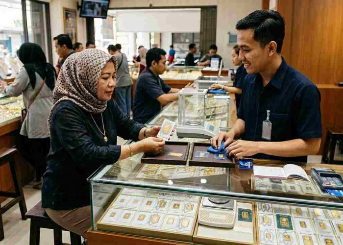 Kabar Baik untuk Investor, Harga Emas Pegadaian Hari Ini Kompak Turun