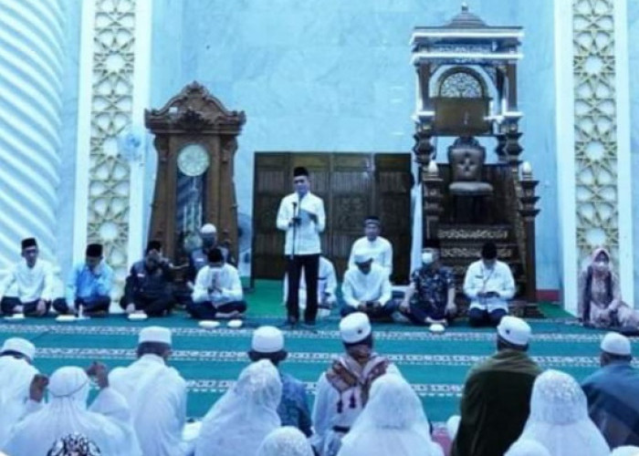 Wabup Ardani Sambut Jamaah Haji Ogan Ilir di Masjid An-Nur